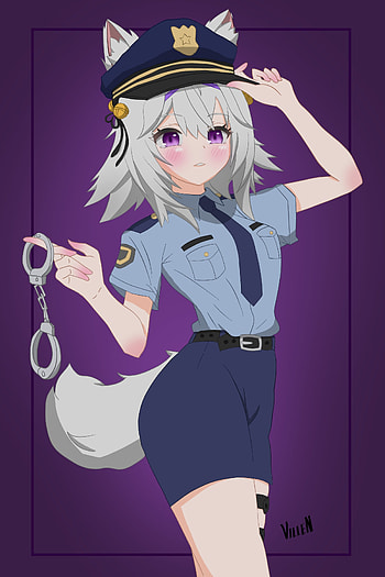 Filian, eye, art, hair, drawing, fanart, vtuber, anime HD phone wallpaper