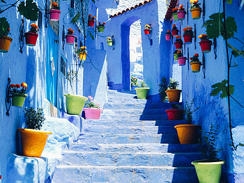Chefchaouen, Morocco HD wallpaper
