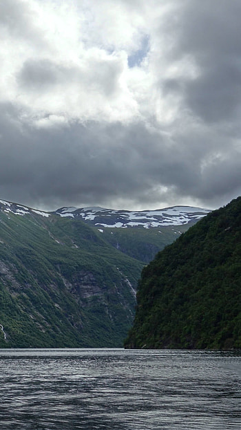 Earth's fjord, Natural beauty, Serene landscapes, Breathtaking views HD phone wallpaper