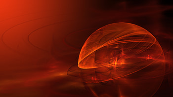 3d Fractal Abstract Orange , abstract, fractal, orange, 3d HD wallpaper