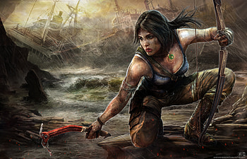 Tomb Raider Art, tomb-raider, lara-croft, artwork, artist, deviantart, digital-art HD wallpaper