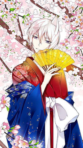 Kamisama (Anime), Romantic storyline, Tomoe and Nanami, Fan-inspired artwork HD phone wallpaper
