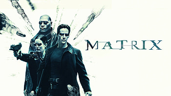 The Matrix , Laurence Fishburne, Keanu Reeves, Carrie Anne Moss HD wallpaper