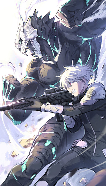 Kaiju no 8, Kafka, Leno HD phone wallpaper
