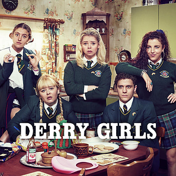 Derry Girls streaming, Watch episodes online, Plex platform, Convenient access HD phone wallpaper