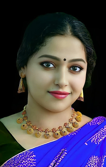 Anu Sitara, hair, lip, Malayalam_actress HD phone wallpaper