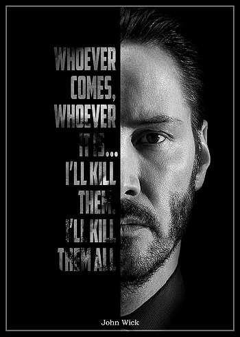 John wick ideas in 2021. keanu reeves john wick, keanu reeves, john wick movie, John Wick Quotes HD phone wallpaper