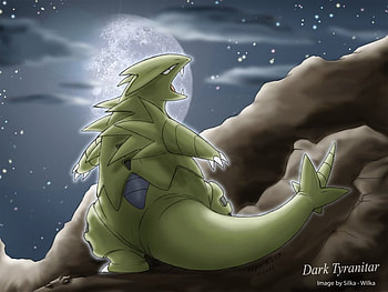 Dark Tyranitar, games, mudkipz, i, norris, herd, doom, evil, epic, liek, chuck, dark, chuck norris, u, tyranitar, video games, video, pokemon HD wallpaper