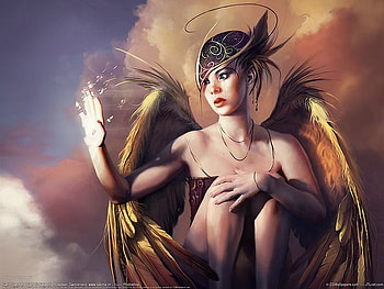 natascha roeoesli, wings, natascha, roeoesli, beautyful HD wallpaper