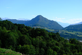 Landscape, Nature, Trees, Mountains HD wallpaper