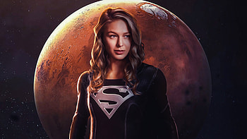 Supergirl Dark Suit , supergirl, superheroes, artist, artwork, digital-art, artstation HD wallpaper