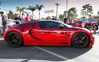Bugatti Vernon, Vernon, Bugatti, Cars, Red HD wallpaper