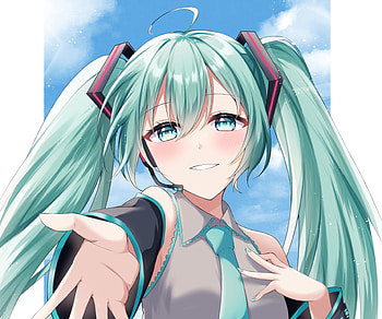 Hatsune Miku, Hatsune Miku, Anime, Vocaloid HD wallpaper