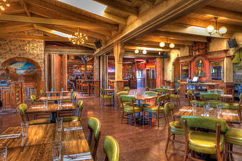 r, Interior, Miscellanea, Miscellaneous, Design, Table, Chairs, Wooden Ceiling HD wallpaper