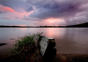 Blessington Ireland, blessington, ireland, clouds, water, lake, sunset, evening HD wallpaper