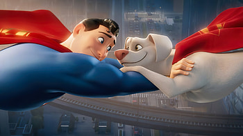 DC League of Super-Pets, Animated superhero film, Animal heroes unite, Exciting trailer HD wallpaper