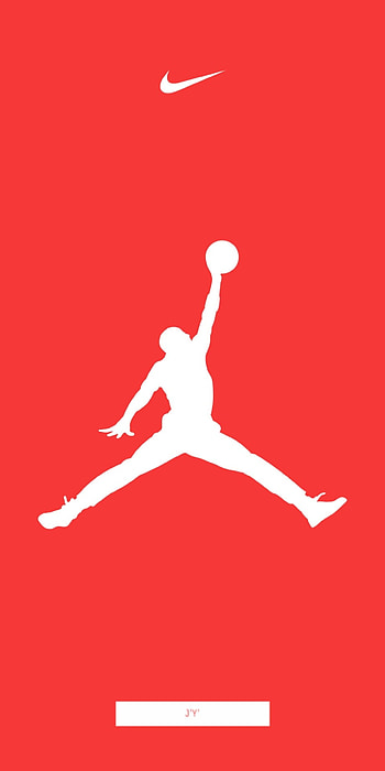 Jumpman Logo, Nike brand , Jarinsony's artistic creation, Sporty wall art HD phone wallpaper