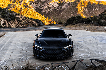 Black Audi R8 V10 10k, audi-r8, audi, 2024-cars, cars HD wallpaper