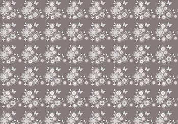 Flowers, Patterns, Texture, Textures, Grey, Butterfly HD wallpaper