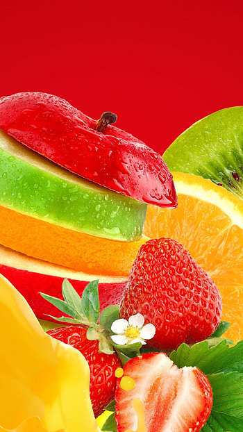 Fresh fruit platter, Fruity goodness, Colorful assortment, Healthy indulgence HD phone wallpaper