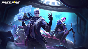 Fire - Dynamic Duo in Action, video game, Garena Fire HD wallpaper