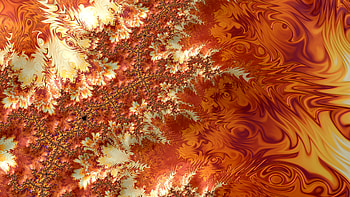 Trippy Psychedelic Fractal, colorful, colors, red, orange (Color), Abstract, fractal HD wallpaper