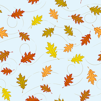 Autumn, leaves, abstract, digital art HD phone wallpaper