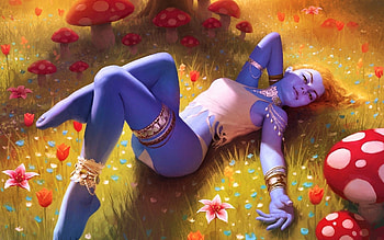 Fantasy Girl, girl, cg, art, Fantasy HD wallpaper