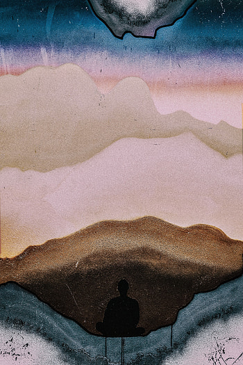 Art, Silhouette, Wall, Stains, Spots, Graffiti, Street Art HD phone wallpaper