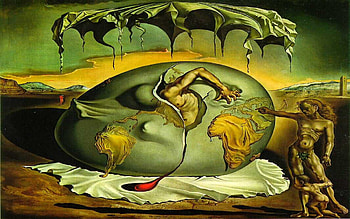Salvador Dali, Celebs, Famous surrealist, Artistic masterpieces HD wallpaper