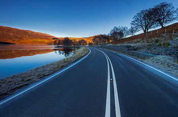 Asphalt Road Landscape, road, landscape, nature, road HD wallpaper