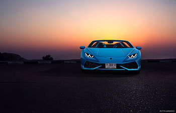 Lamborghini Huracan LP 610 4 Spyder 2018 Front, lamborghini-huracan, lamborghini, cars, behance, artist HD wallpaper