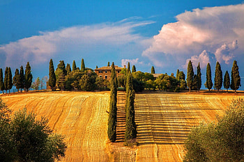 Tuscany , Beautiful backgrounds, Captivating landscapes, Serenity HD wallpaper