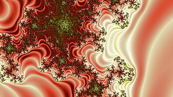 Fractal Art for your - Trippy, white, red, pink, psychedelic, trippy, Abstract, fractal HD wallpaper