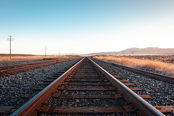 Nature, Horizon, Distance, Dahl, Railway HD wallpaper