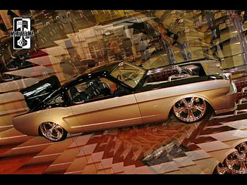 Orange Mustang, ford, mustang HD wallpaper