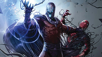 Venomzied Magneto, magneto, titans, superheroes, artwork HD wallpaper