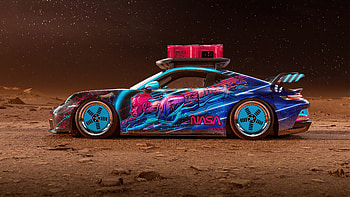 2023 Porsche 911 Gt3 Space , porsche-911, porsche, 2023-cars, cars, artstation HD wallpaper