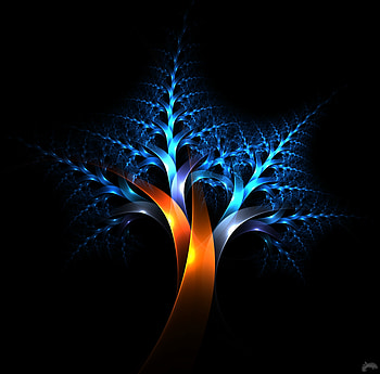 Abstract, Wood, Tree, Lines, Fractal, Plexus HD wallpaper