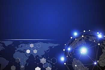 Blue technology abstract background with white line dot. Business and Connection concept. Internet cyber and network theme. Smart industry and computer science . Futuristic and Industry 4.0 544154 Vector Art at Vecteezy, Industrial Abstract HD wallpaper