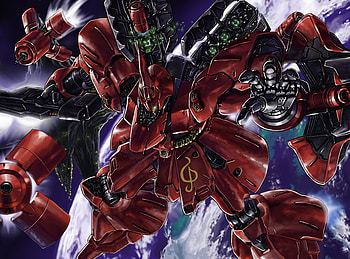 char's sazabi, other, daizengar, anime, gundam HD wallpaper