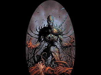 Darkness, comic, creature, fantasy HD wallpaper