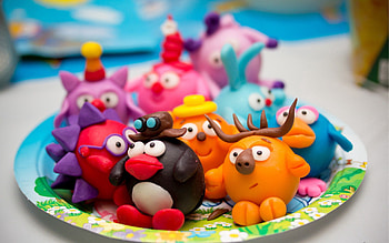 Toys, Smeshariki, Miscellanea, Miscellaneous, Child, Childish, Cartoons, Plasticine HD wallpaper