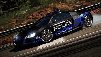 Audi need for speed hot pursuit cop HD wallpaper