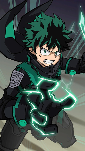 Deku, boku no hero, My hero academia, Izuku Midoriya HD phone wallpaper