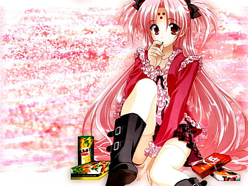 Waiting, girls, anime HD wallpaper