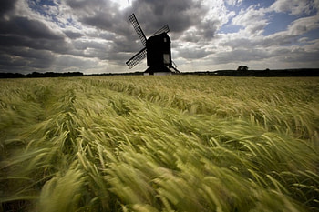 windmill, wind HD wallpaper