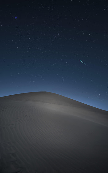 Nature, Night, Sand, Desert, Dunes HD phone wallpaper