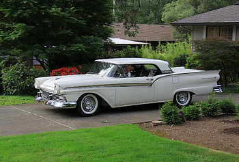 ford fairlane 1957, ford, sunliner, fairlane, cars HD wallpaper