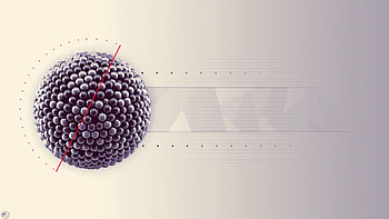Miscellanea, Miscellaneous, Lines, Form, Ball, Forms, Render HD wallpaper